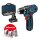 BOSCH Akku-Bohrschrauber GSR 12V-15 1x2,0 Ah, 1x4,0 Ah ZB Tasche