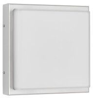 LCD LED-Wandleuchte LB24 Edelstahl 12W 1200lm 3000K