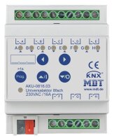 MDT Universalaktor 8-fach 4TE REG 16A 230VAC 100µF...