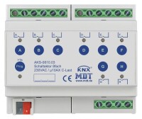 MDT Schaltaktor AKS-0810.03 8-fach 6TE REG 10A 230VAC