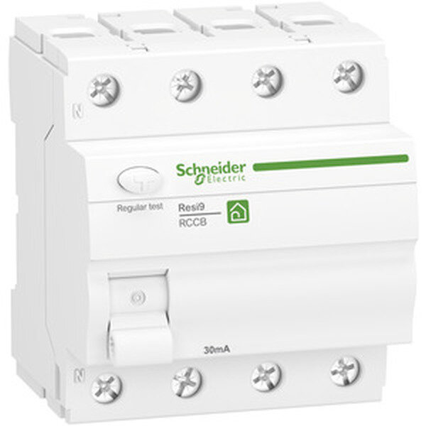 Schneider Electric Fehlerstrom-Schutzschalter Resi9 3P+N 40A 30mA Typ F