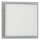 LCD LED-Wandleuchte LB24 1x13W 1200lm 3000K Hellgrau