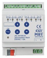 MDT Jalousieaktor KNX 4fach mit Fahrzeitmessung 4TE REG