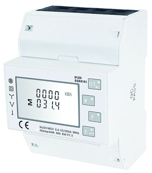 PROT Drehstromz&auml;hler PDSZ3MIDMOD Digital MID Modbus 3p