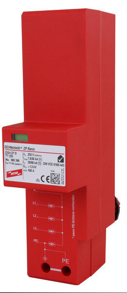 DEHN Kombiableiter DEHNshield DSH ZP B TT 255 TT/TN-S basic