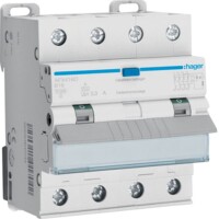 HAGER FI/LS-Schalter AFX416D 4polig 10kA B16A 0,3A A