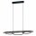 EGLO LED-Pendelleuchte LB24 40W 3000K 5850lm schwarz, braun rustikal