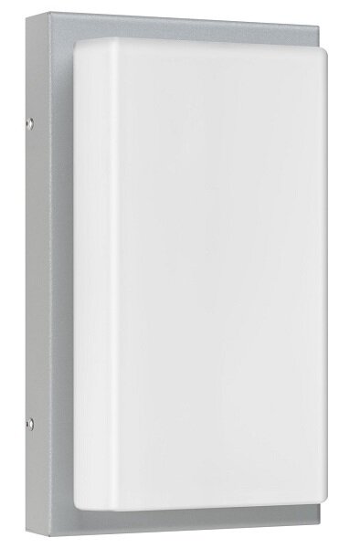LCD LED-Wandleuchte LB24 Edelstahl hellgrau 12W 1200lm