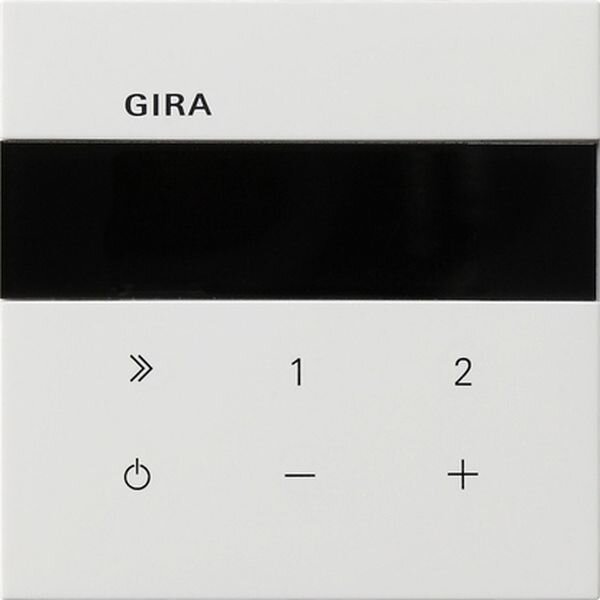 GIRA UP-Radio 2320112 IP Fl&auml;chenschalter Reinws