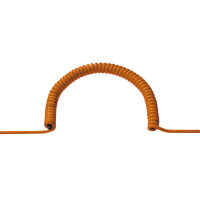 BACHMANN Spiralleitung 683.881 H07BQ-F 5x2,5 orange