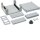 HAGER Kabelanschlusskasten U84S4 IP54 SKII 324x307x149mm