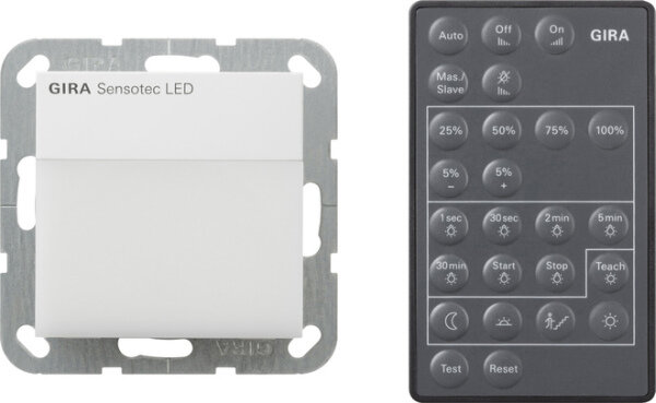 GIRA Sensotec 236803 LED System 55 Reinwei&szlig; gl&auml;nzend