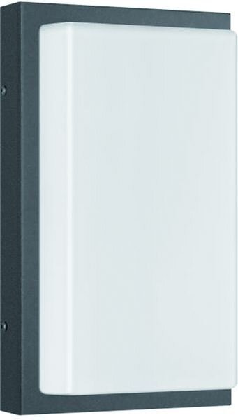 LCD Automatikleuchte LB24 Edelstahl IP44 graphit m.Sensor