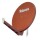 TELEVES SAT-Spiegel ABAKUS S75QSD-Z BxH75x85cm Feedarm klappbar rot