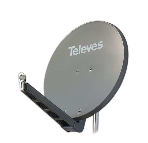 TELEVES SAT-Spiegel ABAKUS S75QSD-G BxH75x85cm Arm klappbar graphit