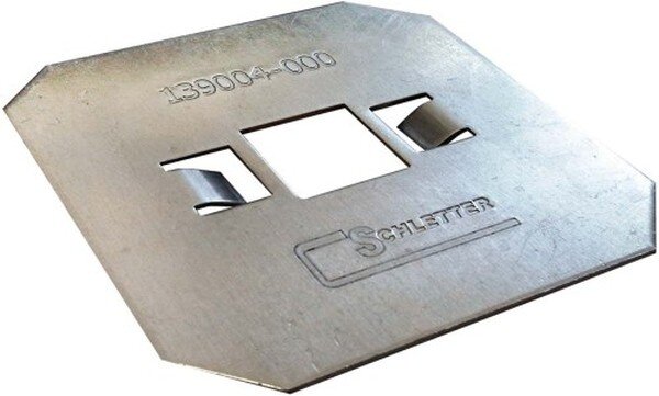 Schletter Solar Unterlegblech f. Laminat-Klemmen Eco