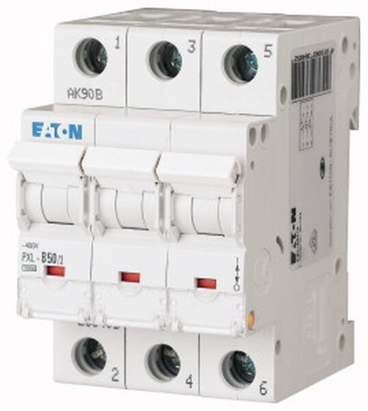 EATON Leitungsschutzschalter PXL-C50/3 C50A 3polig