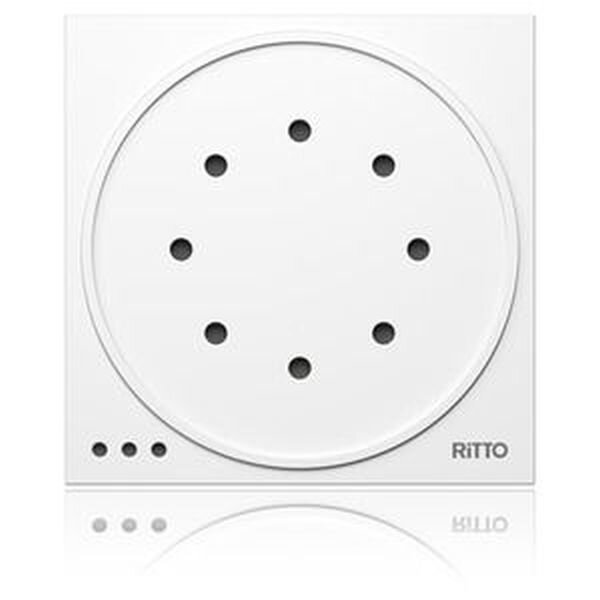 RITTO T&uuml;rlautsprechermodul 1875970 TwinBus ohne Lichttaster weiss