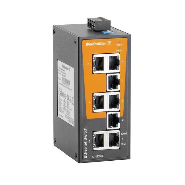 WEIDMUELLER Switch Fast Ethernet Basic Line IE-SW-BL08-8TX