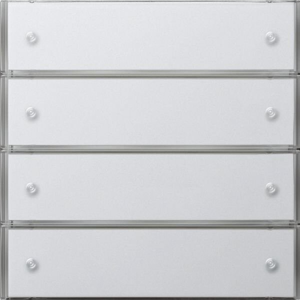 GIRA Tastsensor 2034112 3 KNX Komfort 4fach Fl&auml;che rw