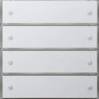 GIRA Tastsensor 2034112 3 KNX Komfort 4fach Fläche rw