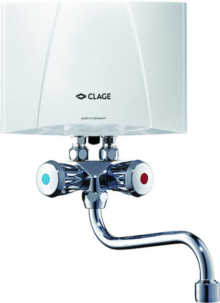 CLAGE Klein-Durchlauferhitzer M3/SMB mit Armatur 3.5kW/230V &Uuml;bertisch