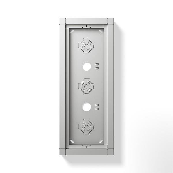 SIEDLE Aufputzgeh&auml;use GA 612-3/1-01 SM silber-metallic