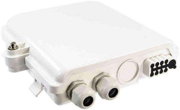 Paschke Datensysteme FTTx Wandverteiler 06x LCd APC 8&deg; OS2 IP67 grau