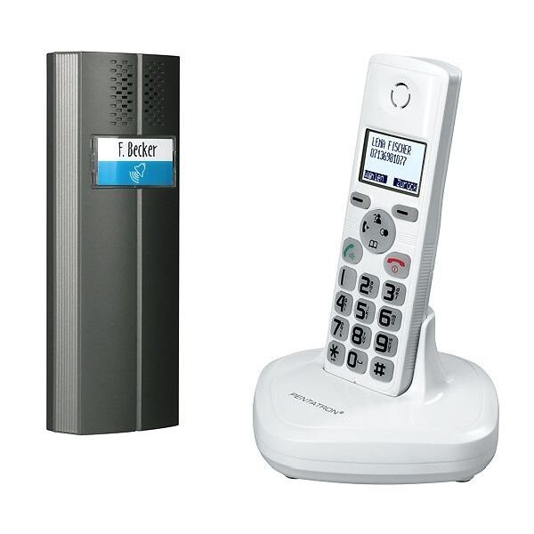 INDEXA Audio-Sprechanlagen-Set TF 04 Set IP44 Funk