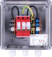 DEHN Generatoranschlusskasten IP65 1MPPT und 2 Strings b....