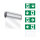 ESYLUX LED-Notleuchte SLC EL 3h 25m IR SC/C SM