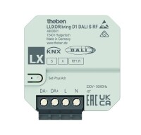 THEBEN UP-Funk-Dimmaktor LUXORliving D1 DALI S RF