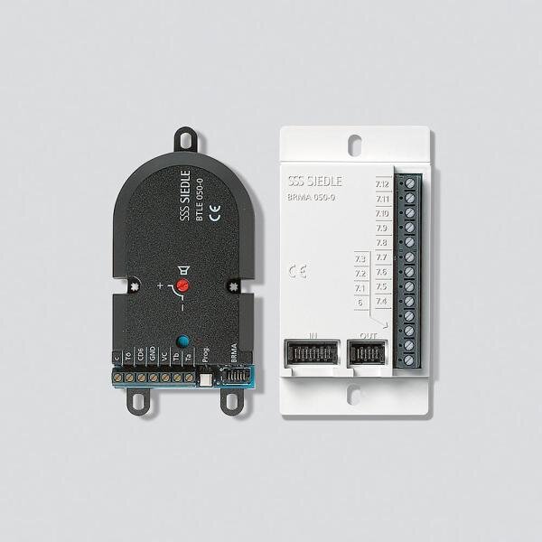 SIEDLE T&uuml;rlautsprechermodul BTLE 051-05 mit Bus-Ruftastenmatrix sw