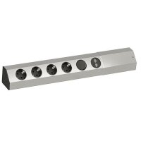 BACHMANN Steckdosenleiste ALU Wand/Eck 4xSchuko...