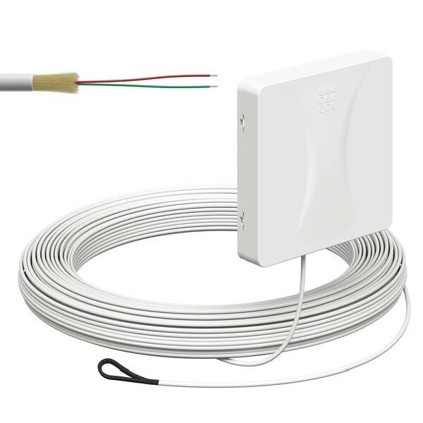 KAISER Teilnehmeranschluss Gf-TA AP 2xF LC/APC DX L:30m Zul. unten