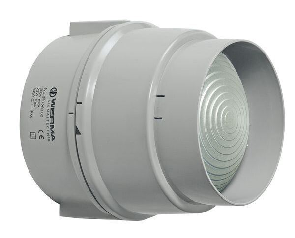 WERMA LED-Dauerleuchte BWM 12-24VDC RD