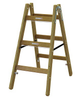 PROT Holz-Stehleiter PHSPSL23 Sprossen 2x3 L:0,93m