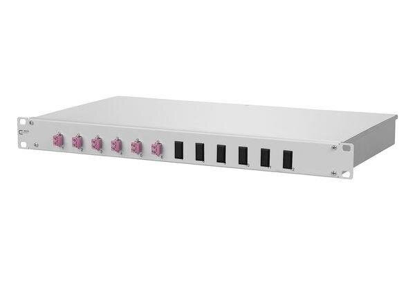METZ CONNECT Patchfeld OpDAT fix splice 6xLC-D OM4