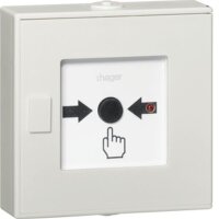 HAGER Funk-Druckknopfmelder TG558B Alarmstopp TG55xA