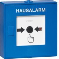 HAGER Funk-Druckknopfmelder TG558A Hausalarm TG55xA