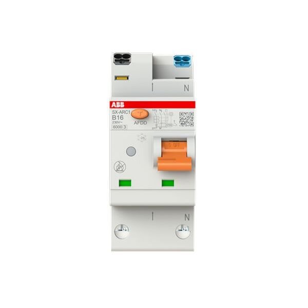 ABB Fehlerlichtbogen-Schutzeinrichtung AFDD+LS SX-ARC1-B16 6kA 1P+N 2TE+LS