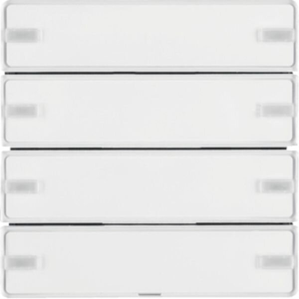 BERKER Tastsensor 80144329 4fach Komfort Q.x polarws samt