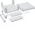 HAGER Kabelanschlusskasten U84LE IP54 SK11 324x307x149mm