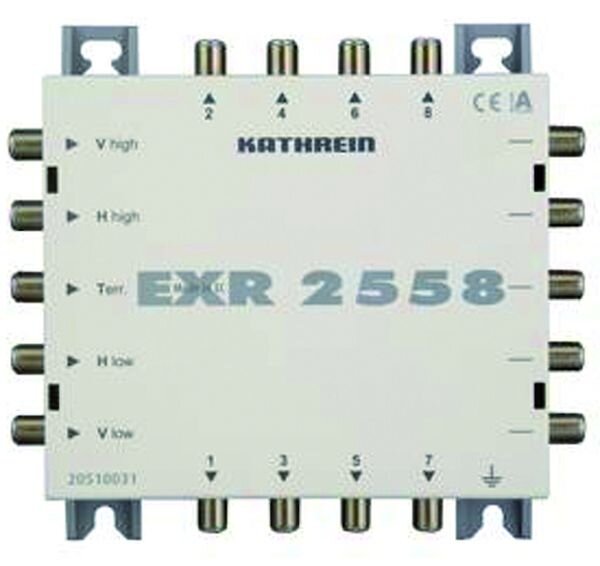 KATHREIN Multischalter EXR 2558 Durchgang 5 auf 8