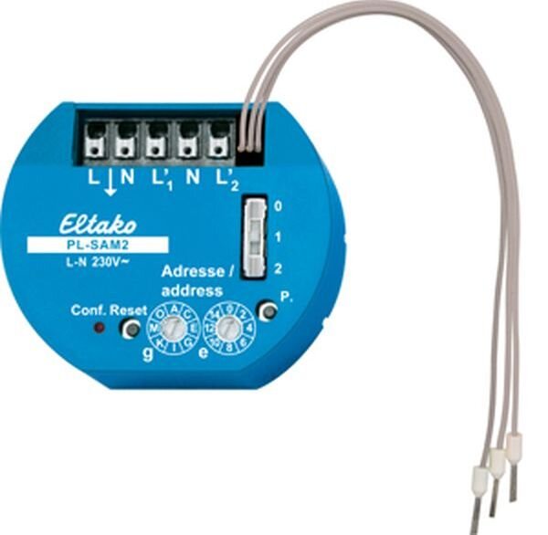 ELTAKO Powerline-Jalousieaktor PL-SAM2 f&uuml;r 1 Motor f. Schalterdose