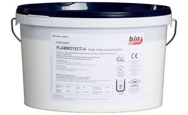 FLAMRO Brandschutzfarbe FLAMROMOTECT-A 5,0 kg Eimer feste Farbe