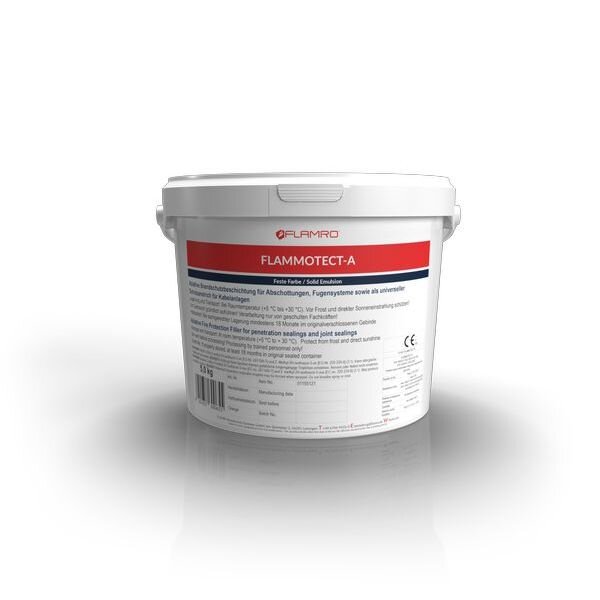 FLAMRO Spachtelmasse 5kg FLAMROMOTECT-A (MHD)