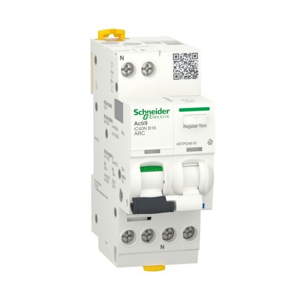 Schneider Electric Brandschutzschalter 1P+N 16A B-Char. 6000A Unvernetzt