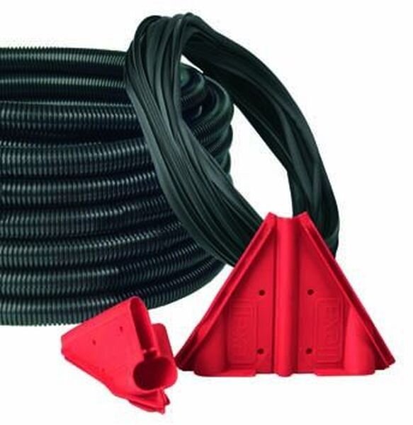 FLEXA Wellschlauch wiederverschliessbar FLEXAAzip AD: 34,5mm geschlitzt 10m Bund
