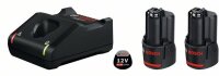 BOSCH Starter-Set +GAL 12V-40(2x2.0,C) CLC